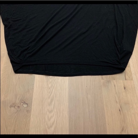 Ella Moss Icon Short Sleeve Tee Shirt Top Black - Picture 10 of 12